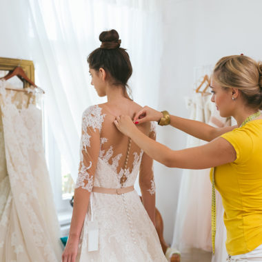 How to Find the Right Wedding Dress For Your Body Type (And Alter It to Perfection)
