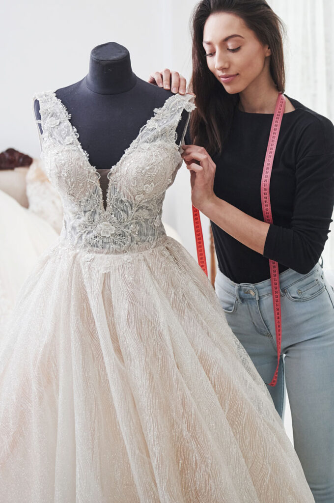 Wedding and formal dress alterations